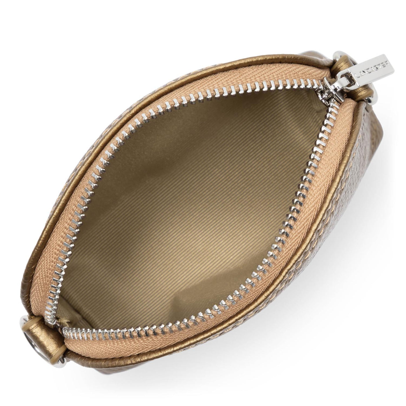 small coin purse - foulonné pm #couleur_gold-antic