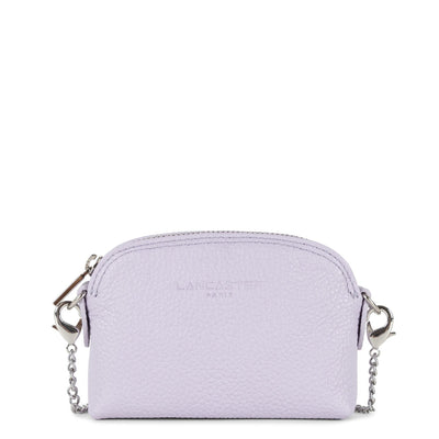 small coin purse - foulonné pm #couleur_lilas