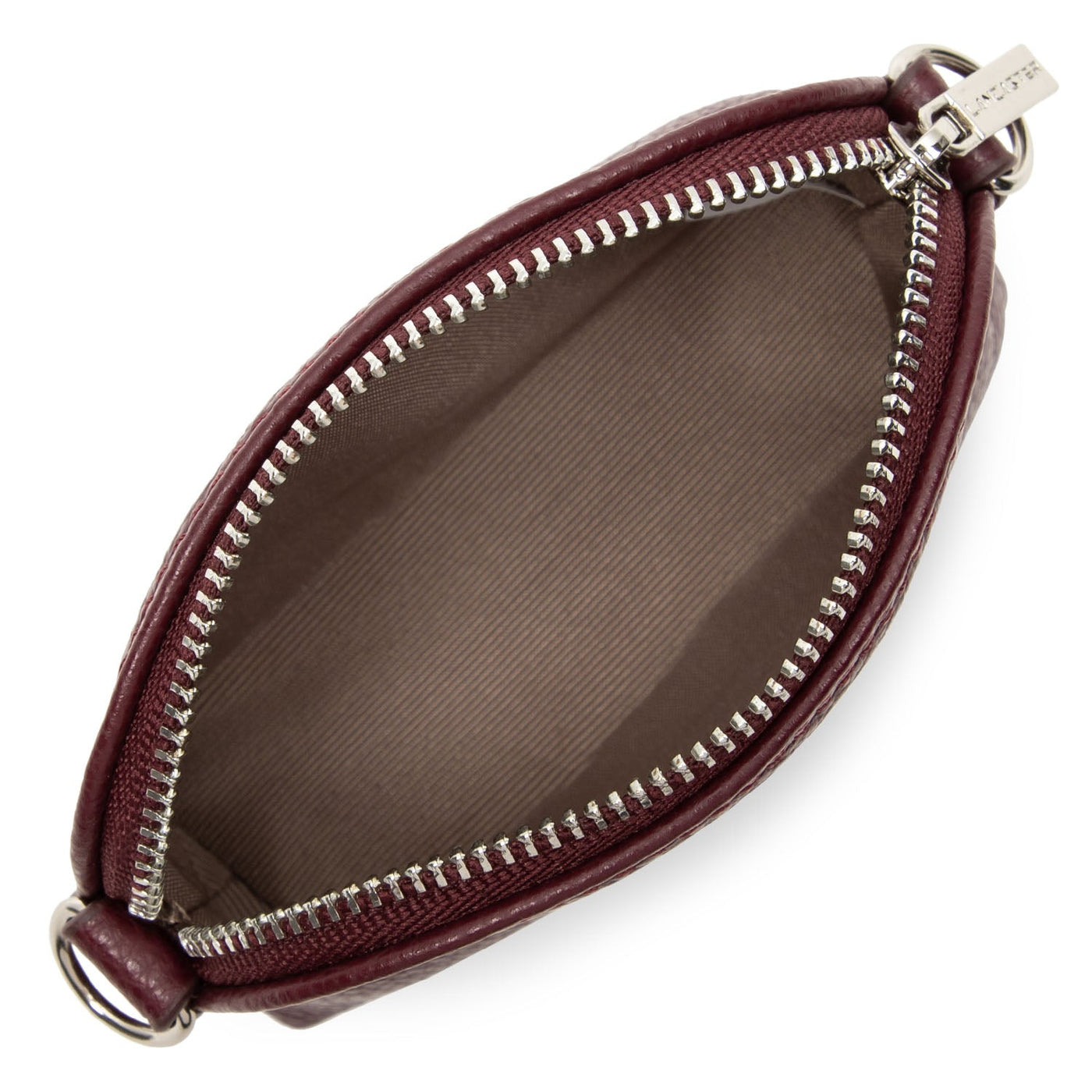 small coin purse - foulonné pm #couleur_pourpre
