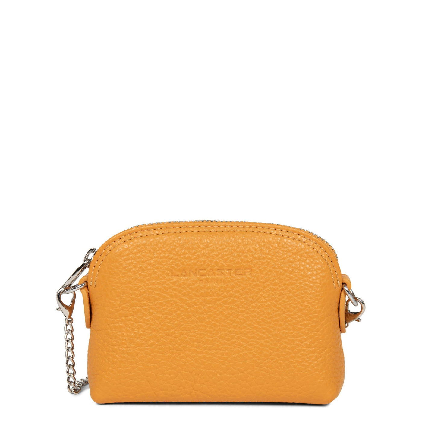 small coin purse - foulonné pm #couleur_safran