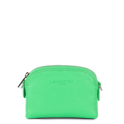 small coin purse - foulonné pm #couleur_vert-colo