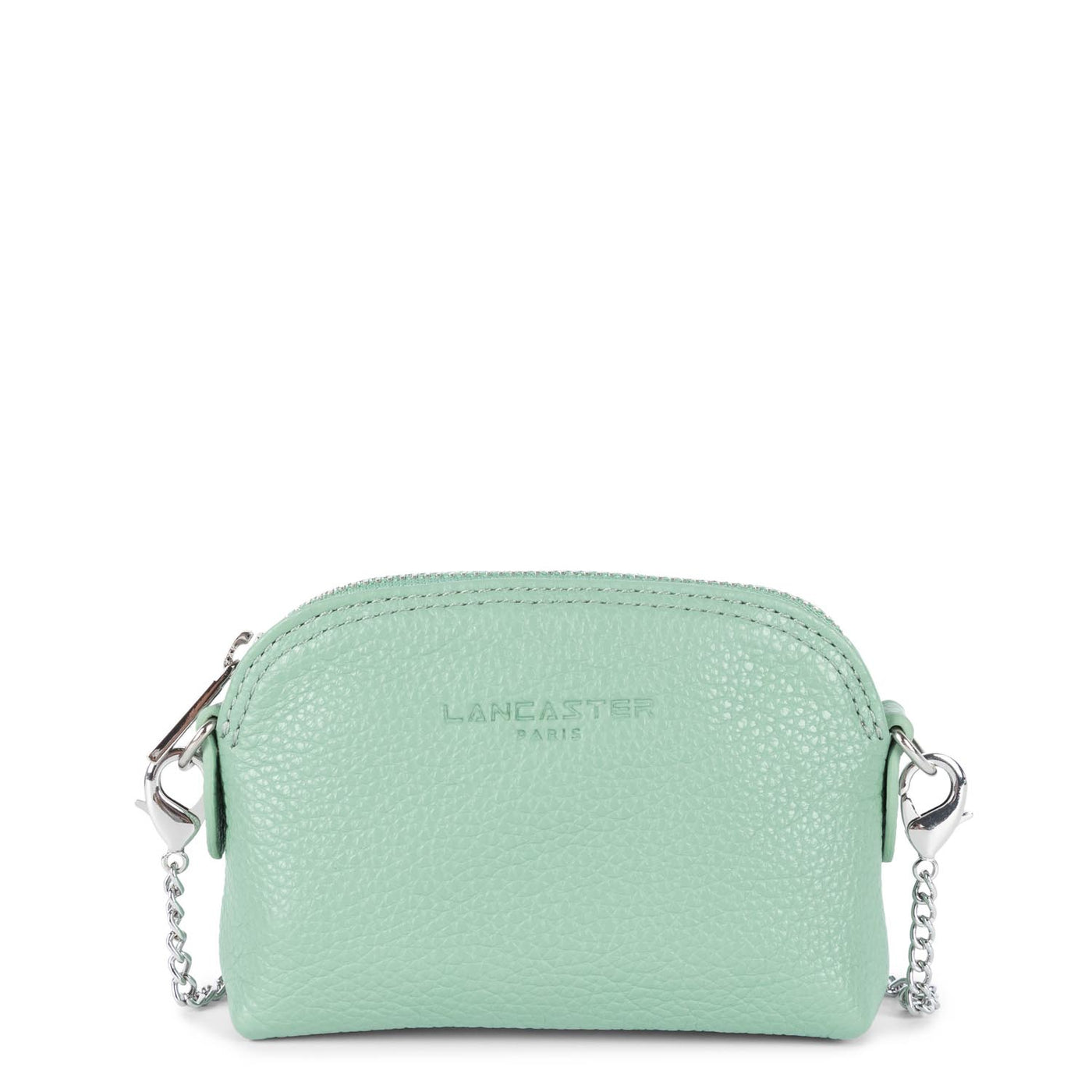 small coin purse - foulonné pm #couleur_vert-gris
