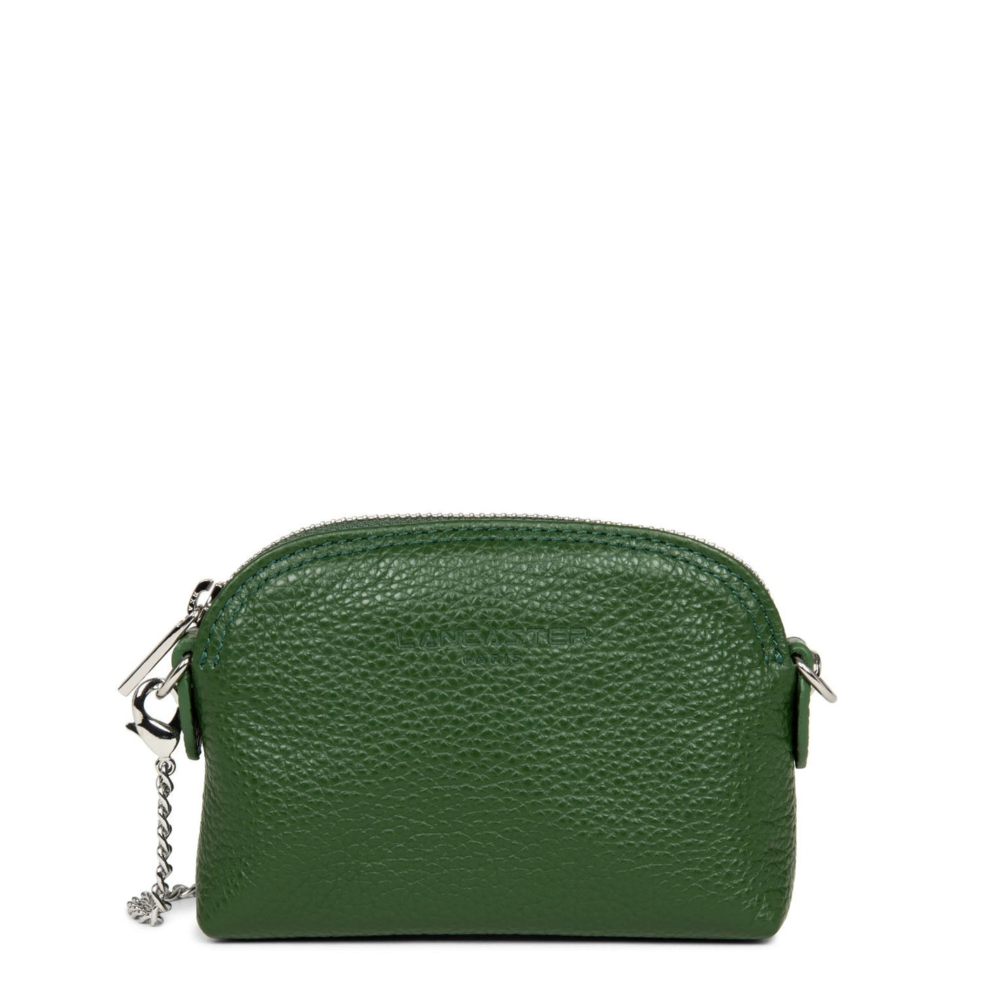 small coin purse - foulonné pm #couleur_vert-pin
