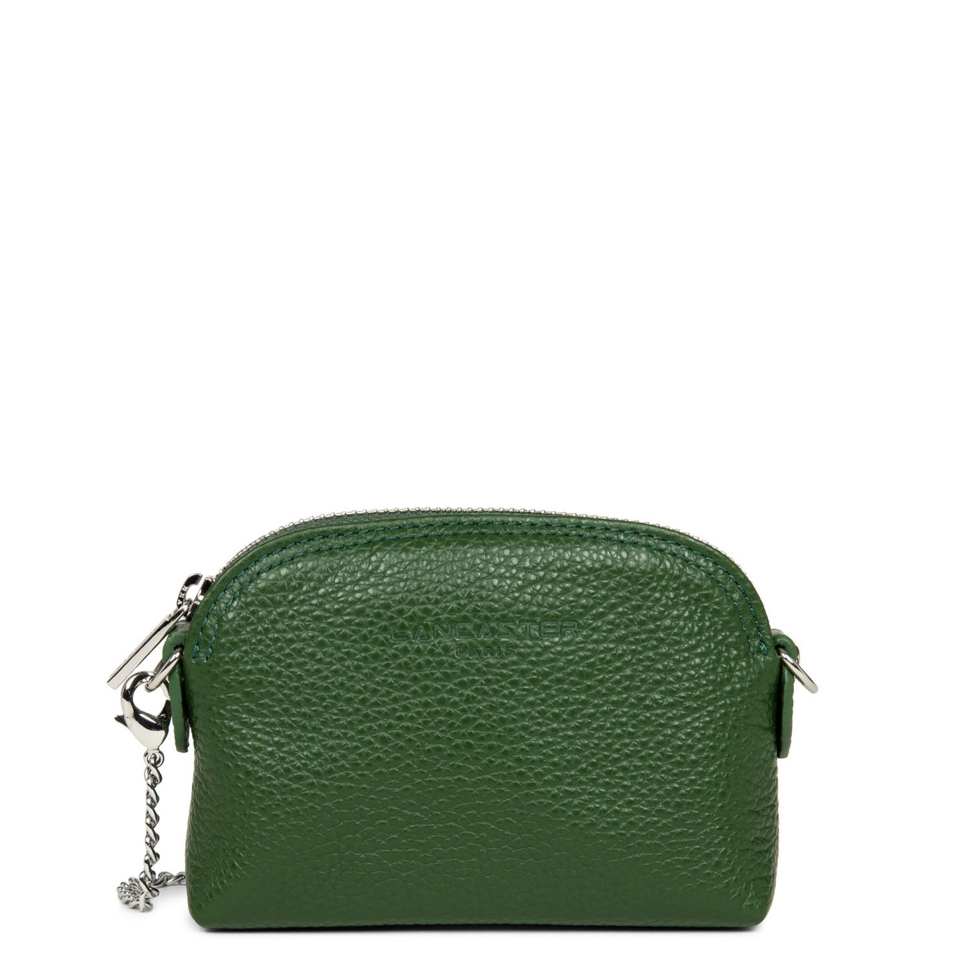 small coin purse - foulonné pm #couleur_vert-pin