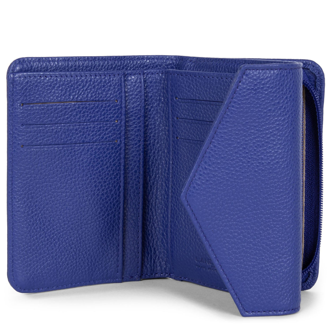 back to back wallet - foulonné pm #couleur_bleu-lectrique