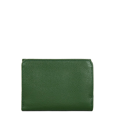 back to back wallet - foulonné pm #couleur_vert-pin