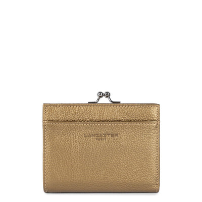 coin purse - foulonné pm #couleur_gold-antic