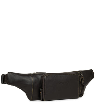 belt bag - soft vintage homme #couleur_marron-jaune