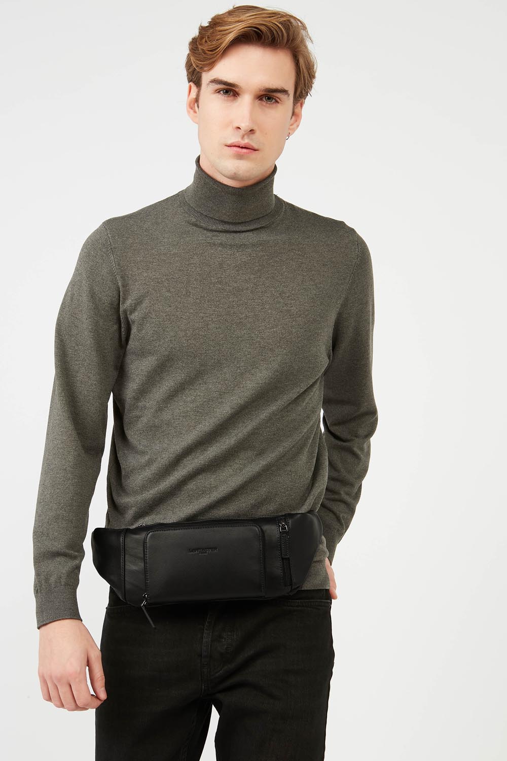 belt bag - soft vintage homme #couleur_noir-bleu