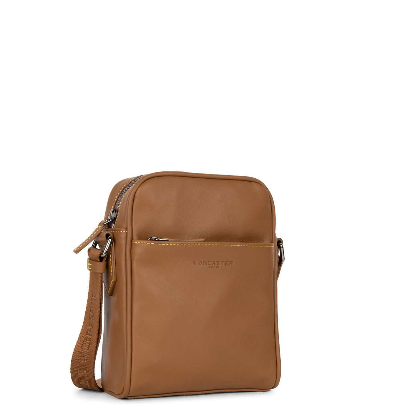 crossbody bag - atlas #couleur_camel-jaune