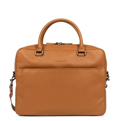 large portfolio document holder bag - soft vintage homme #couleur_gold