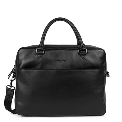 large portfolio document holder bag - soft vintage homme #couleur_noir