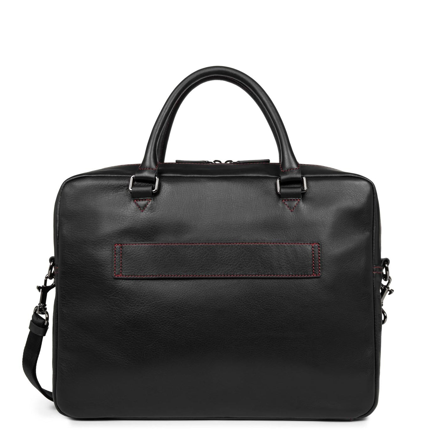 large portfolio document holder bag - soft vintage homme #couleur_noir-rouge