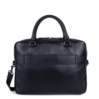 m portfolio document holder bag - soft vintage homme #couleur_noir-bleu