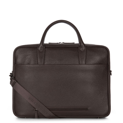 portfolio document holder bag - milano gentlemen #couleur_marron