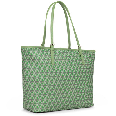 large tote bag - ikon #couleur_vert