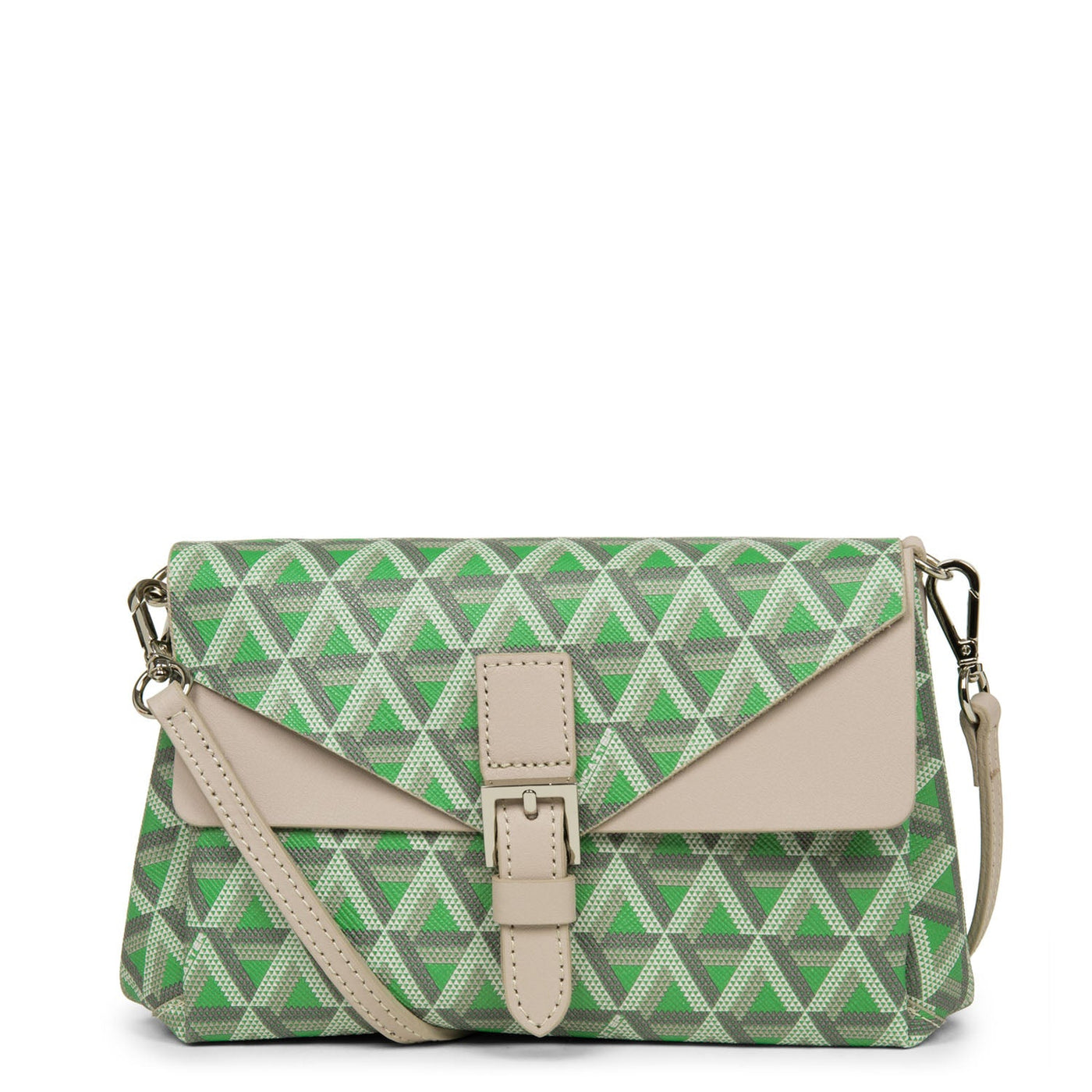 crossbody bag - ikon #couleur_vert-prairie-beige