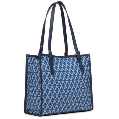 small tote bag - ikon #couleur_bleu-lectrique