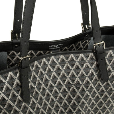 large tote bag - ikon #couleur_noir
