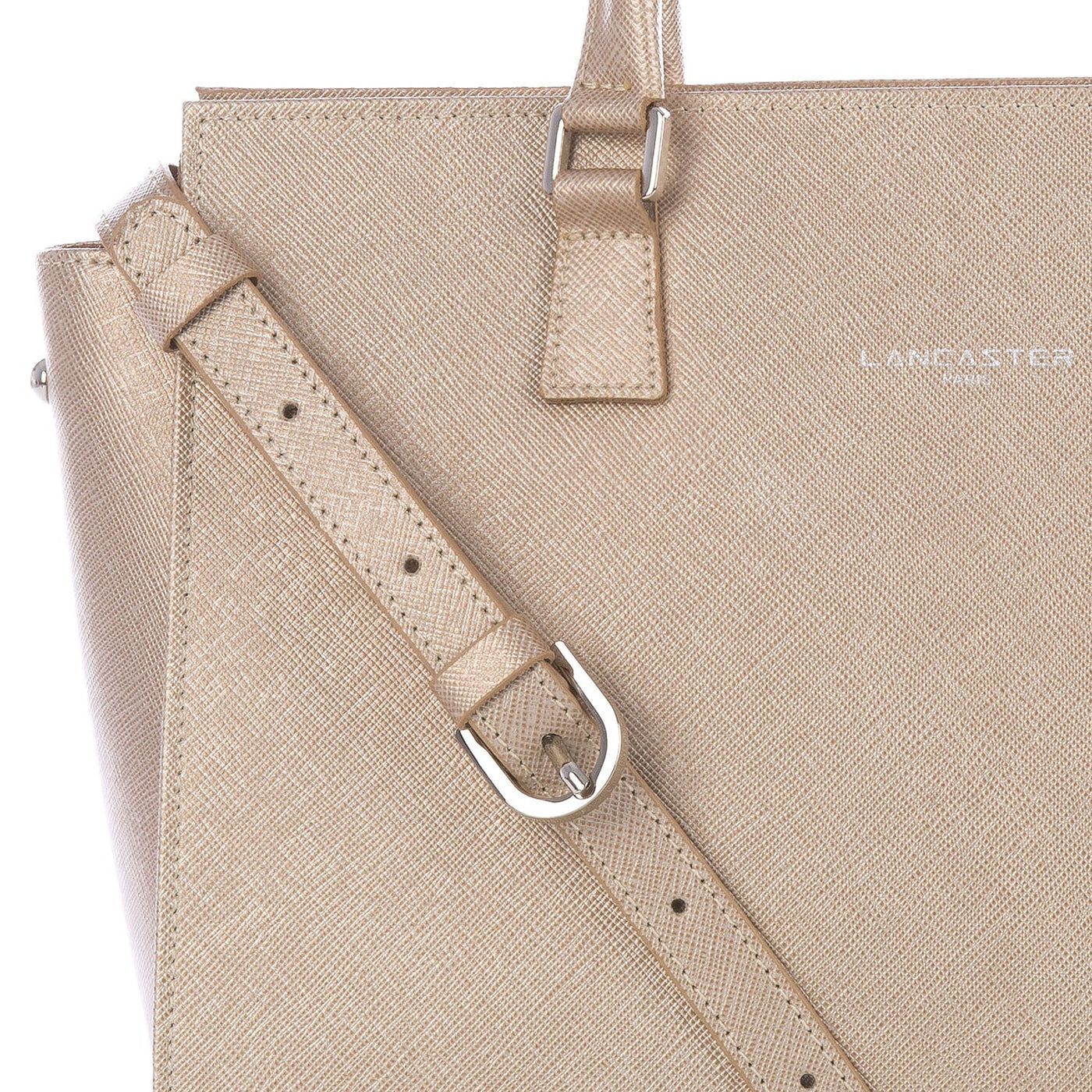 handbag - saffiano intemporel #couleur_champagne