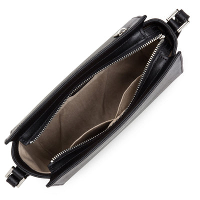crossbody bag - saffiano intemporel #couleur_noir