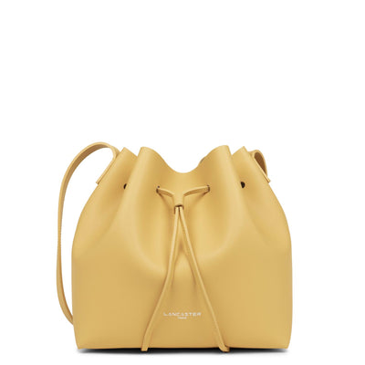 large bucket bag - pur & element city #couleur_ocre-in-champagne