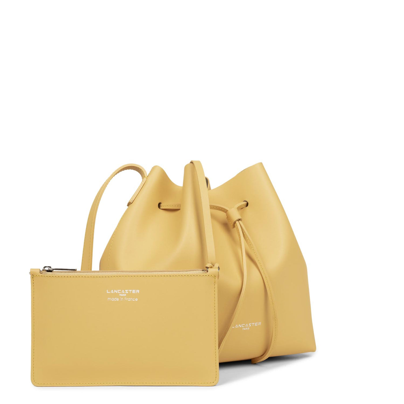 large bucket bag - pur & element city #couleur_ocre-in-champagne