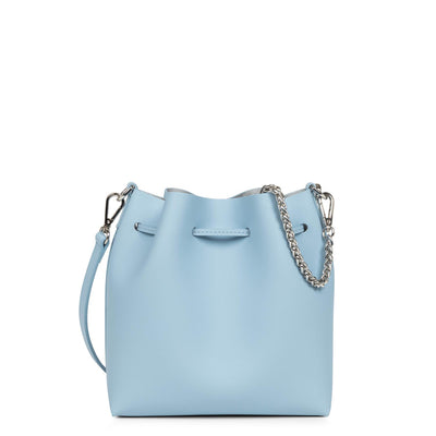 small bucket bag - pur & element city #couleur_bleu-ciel-in-argent
