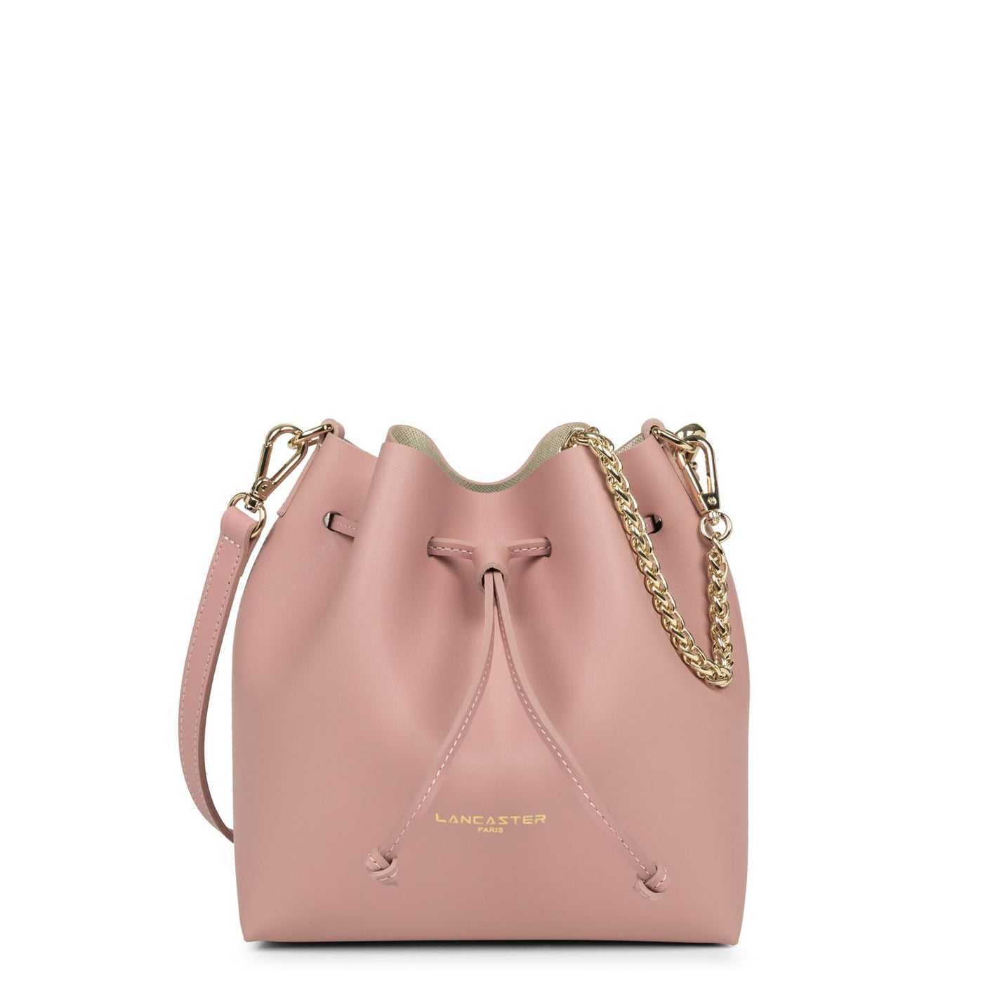 small bucket bag - pur & element city #couleur_rose-antic-in-champagne