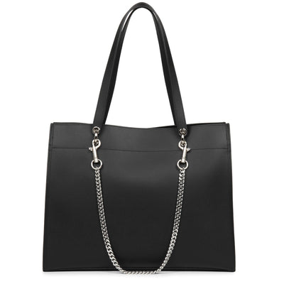 large tote bag - pur & element city #couleur_noir-in-champagne