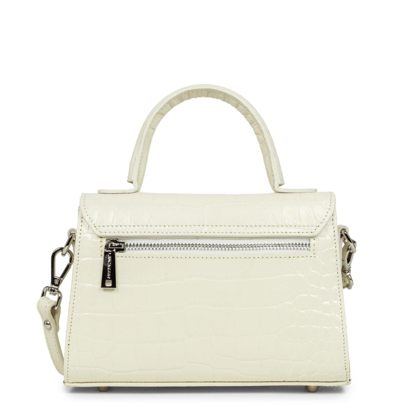 small handbag - exotic lézard & croco fr #couleur_beige