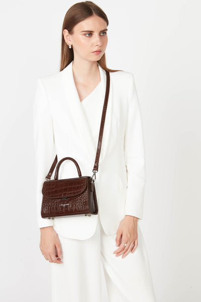 small handbag - exotic lézard & croco fr #couleur_chataigne