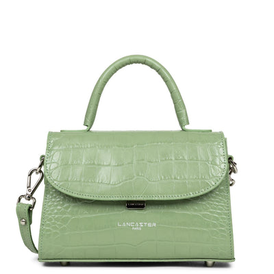 small handbag - exotic lézard & croco fr #couleur_jade