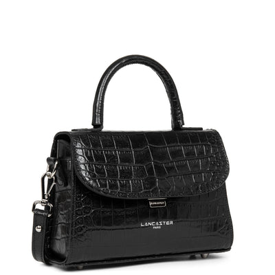 small handbag - exotic lézard & croco fr #couleur_noir