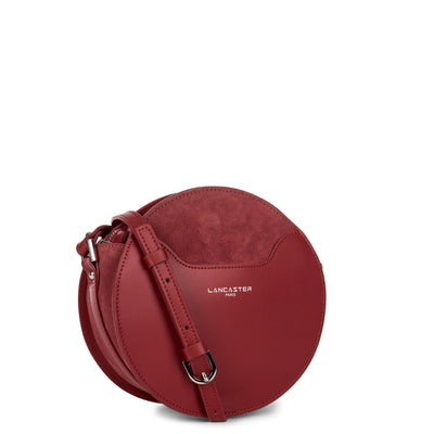 round bag - smooth lune #couleur_cerise