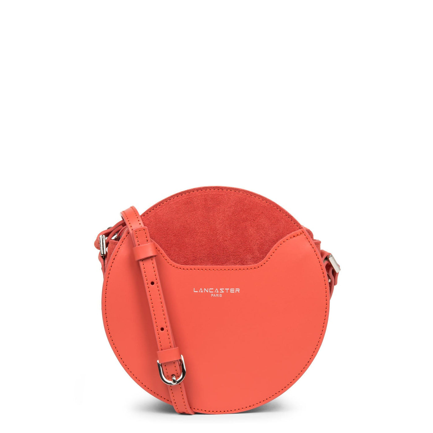 round bag - smooth lune #couleur_corail