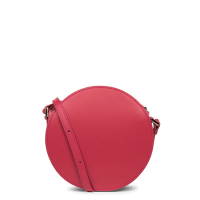 round bag - smooth lune #couleur_framboise