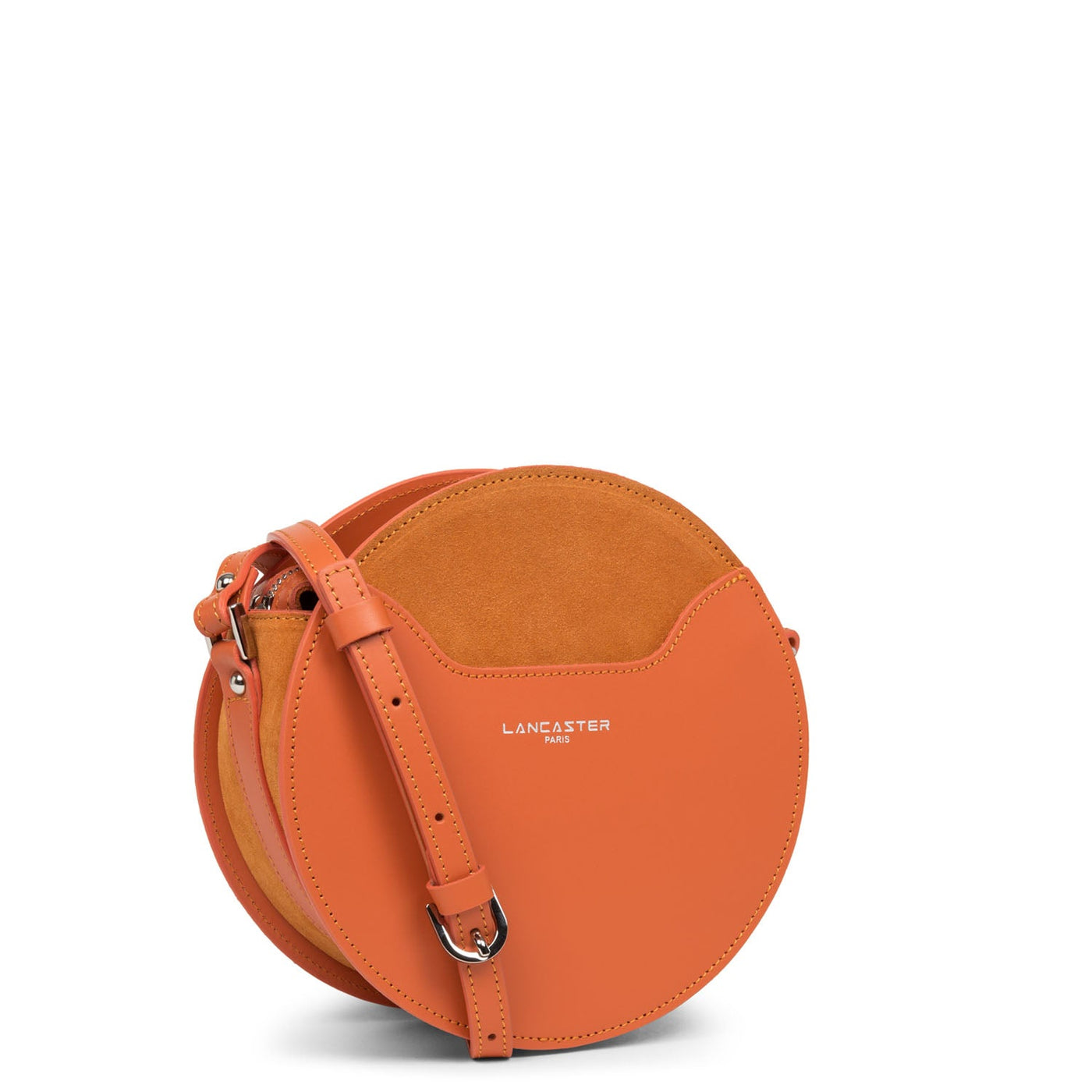 round bag - smooth lune #couleur_orange
