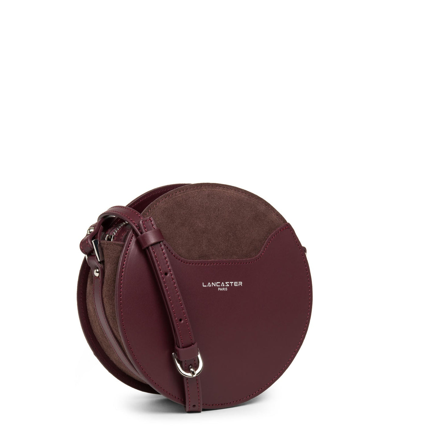 round bag - smooth lune #couleur_pourpre