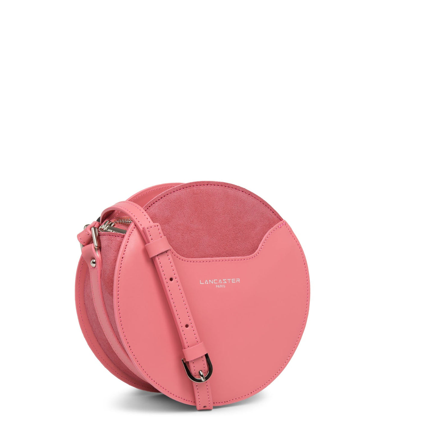 round bag - smooth lune #couleur_rose-blush