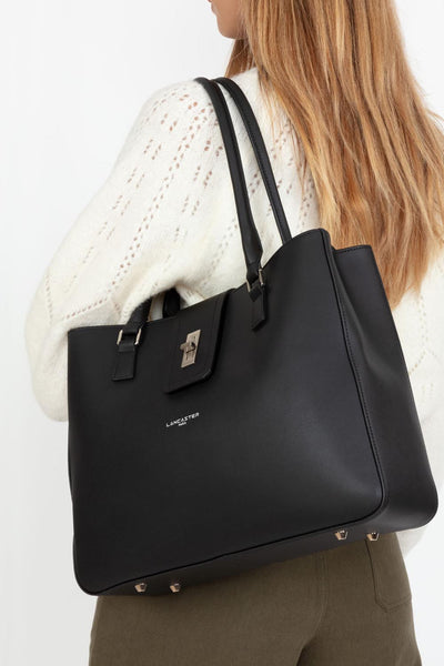 large tote bag - city maé #couleur_noir