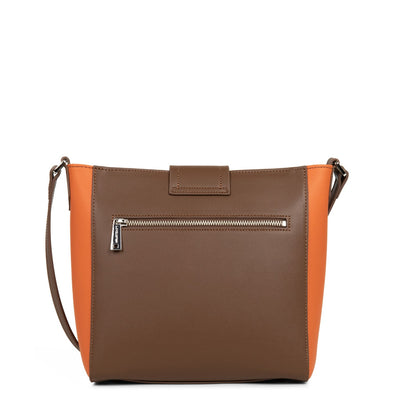 shoulder bag - city maé #couleur_vison-orange