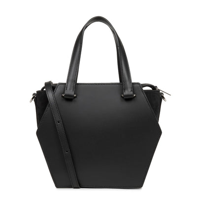 m handbag - smooth ruche #couleur_noir