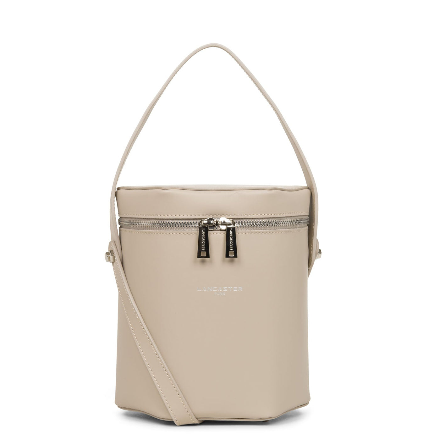 box bag - smooth ruche #couleur_galet-ros