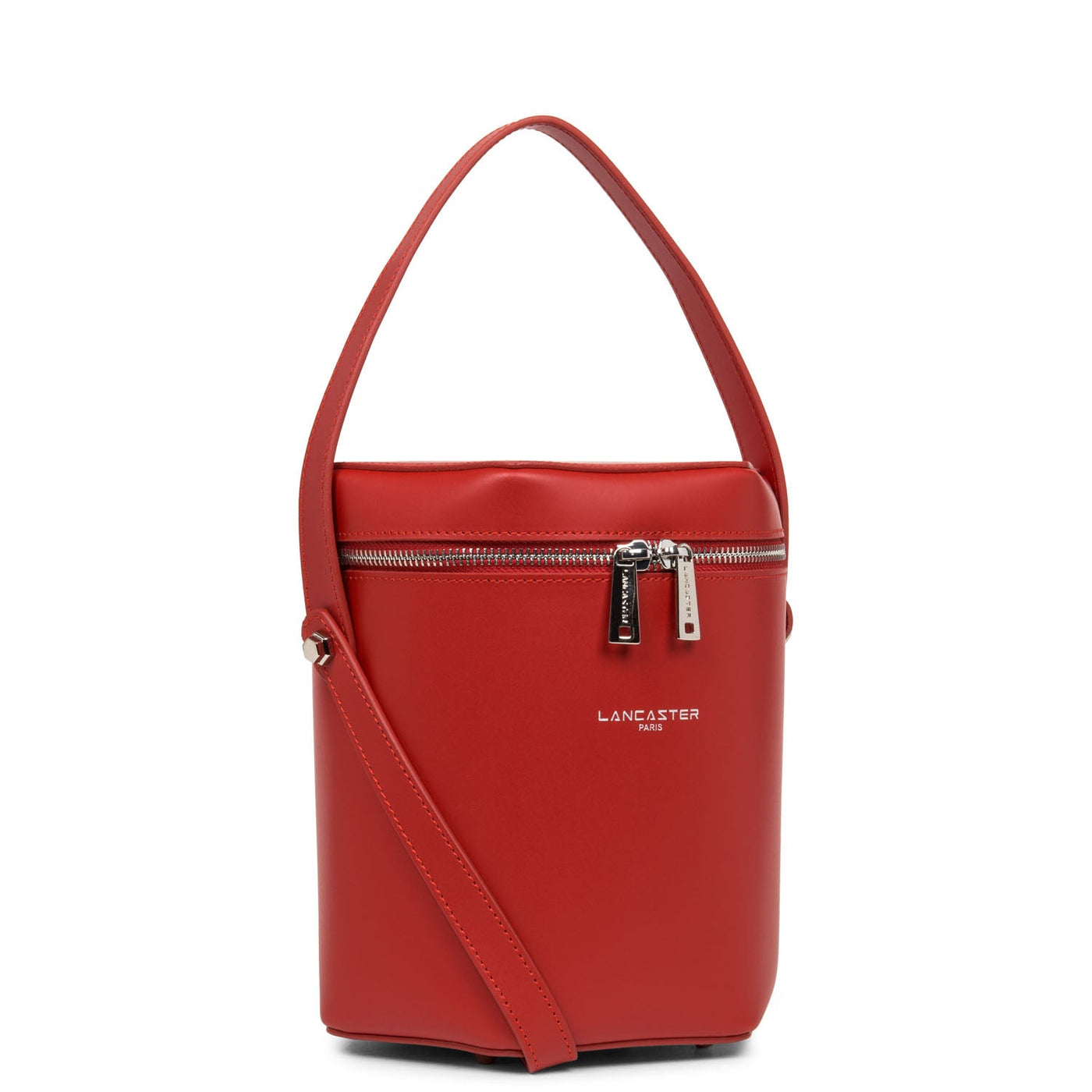 box bag - smooth ruche #couleur_rouge