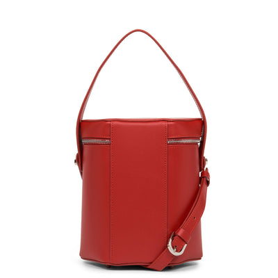 box bag - smooth ruche #couleur_rouge