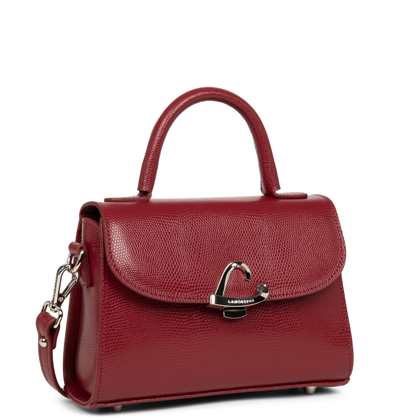 small handbag - lucertola #couleur_carmin