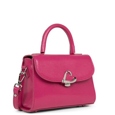 small handbag - lucertola #couleur_fuxia