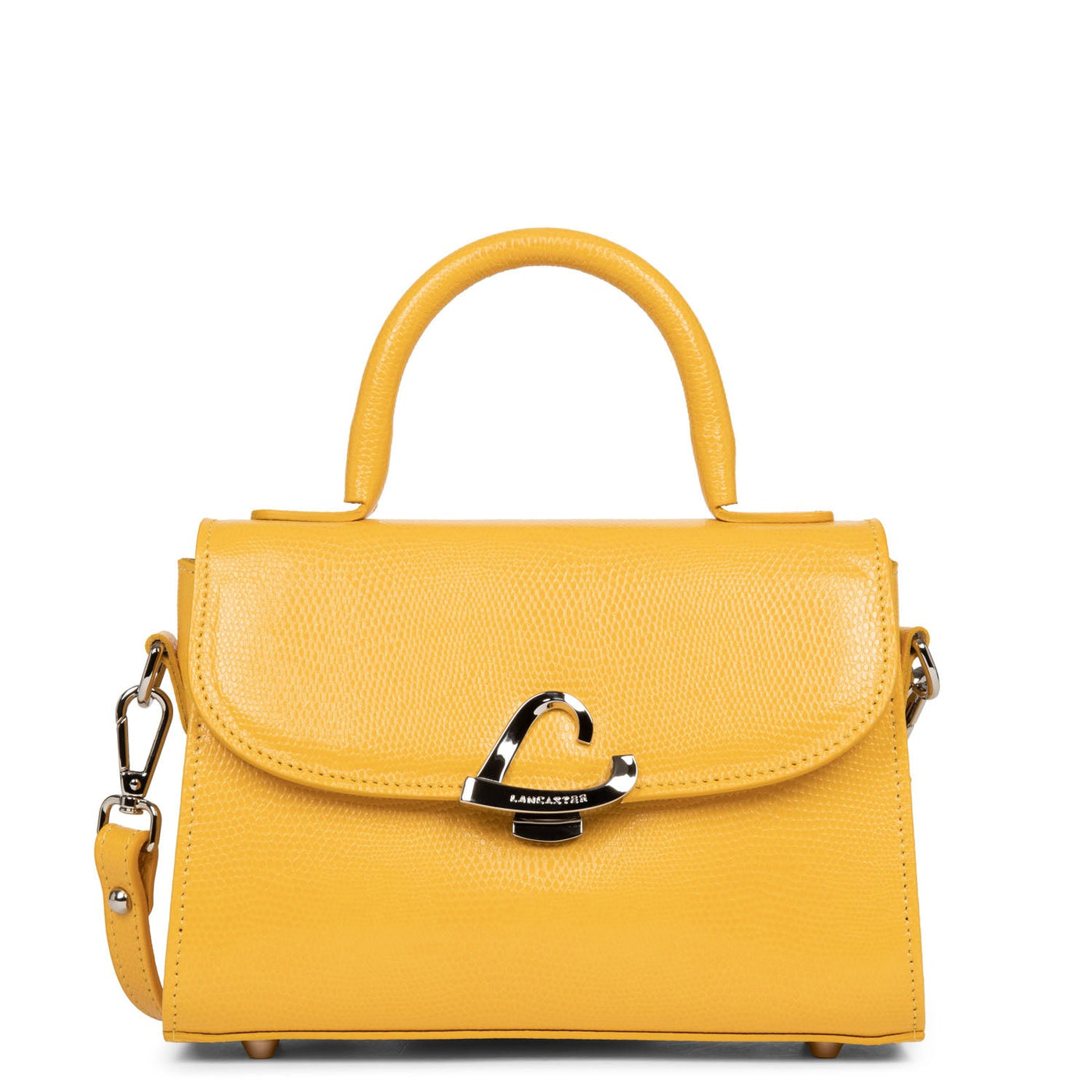 small handbag - lucertola #couleur_jaune