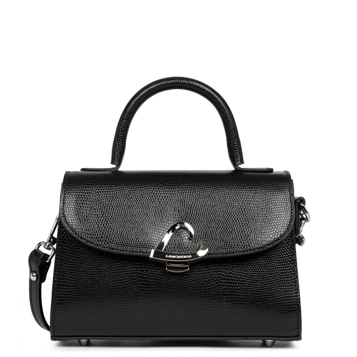 small handbag - lucertola #couleur_noir